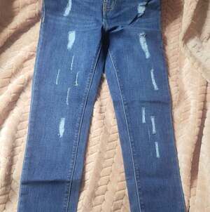Levi's Youth Girl's 720 High Rise Super Skinny Distressed Jeans Size M (7/8) NWT